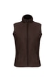 Dames Fleece bodywarmer Kariban K906 CHOCOLATE